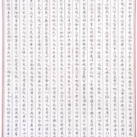 小楷道德經(jīng)局部 張樂(lè)呆-書(shū)法